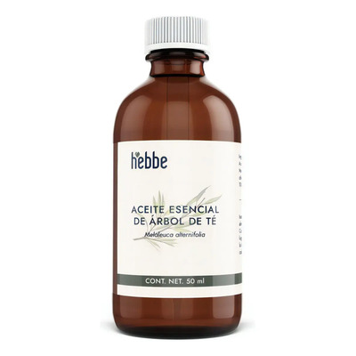 Aceite Esencial Puro Árbol De Té Hebbe Cosmetics 50ml Aromaterapia