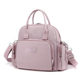 Bolso De Nailon Multifuncional Mochila Para Mujer Antirrobo