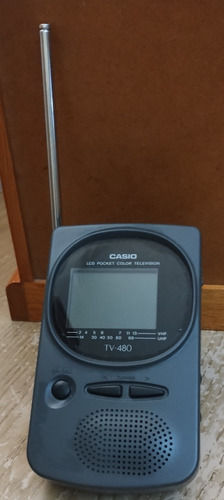 Tv Casio Portátil480:no Enciende Para Reparar Estética De 10