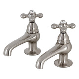 Kingston Brass Cc7l8 - Llave De Grifo Para Lavabo, Níquel .