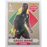 Figurinha Legend Copa Do Mundo Fifa 2022 Sadio Mané - Ouro