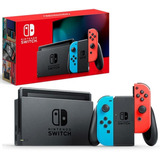 Nintendo Switch 32gb Vermelho-néon, Azul-neón Seminovo