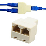 Adaptador Emenda Rede Rj45 1 Fêmea P/ 2 Fêmeas Lt-ad010