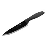 Cuchillo Basic 8'' Hudson Negro Chef Knife Acero Inox 31cm