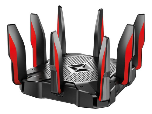 Router Tp-link Archer C5400x V1 Negro Y Rojo 100v/240v