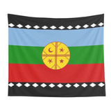 Bandera Mapuche 120 X 180 Cm