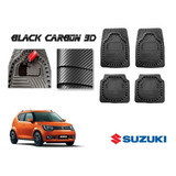 Tapetes Premium Black Carbon 3d Suzuki Ignis 2017 A 2022