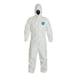 Bata Protectora Desechable Dupont Tyvek 400 Ty127s Con Capuc