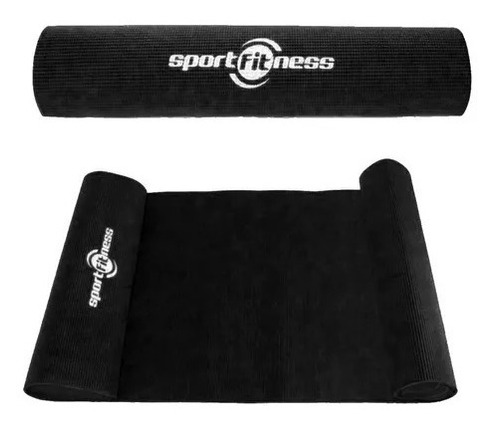 Colchoneta Yoga Mat Pilates Sportfitness 6mm Ejercicio + Cor