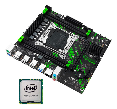 Kit Gamer Xeon Machinist X99 Pr9 + Cpu E5-2650v3