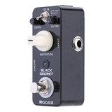 1 Mooer Black Secret Micro Distortion - Guitarra Eléctrica