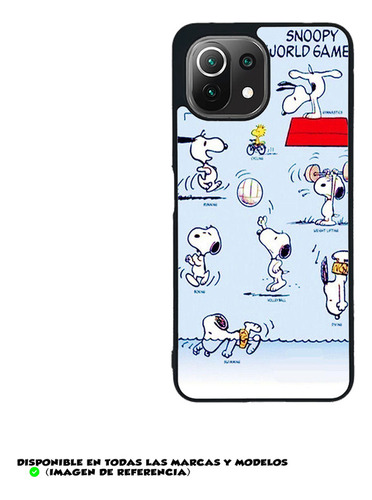 Funda Diseño Para Xiaomi Tierno Snoopyy #a