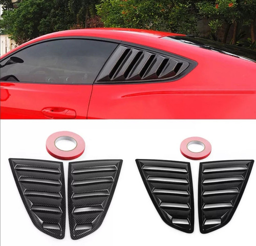 Louvers Rejilla Ventana Mustang 2015-2020