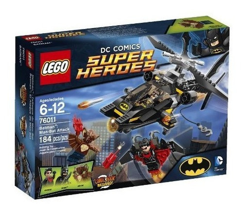 Lego Superhéroes 76011 batman Ataque Del Hombre Murciélago