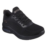 Tenis Skechers Bobs Squad Air Close Encounter Mujer Negro