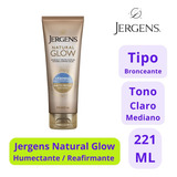 Jergens Crema Autobronceante Reafirmante Tono Medio - 221ml