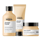 Shampoo Acondicionador Y Máscara Chico Absolut Repair Loreal