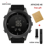 Reloj Tactico Militar North Edge Apache 46 + Pulso Obs.+mica