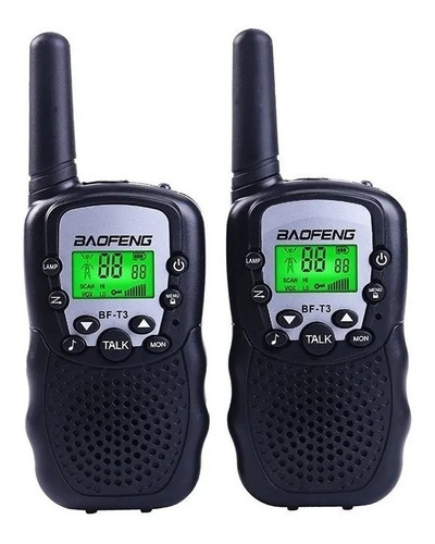 2 Radio Baofeng Bf-t3 Hasta 3 Kilometros 