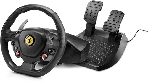 Thrustmaster Tm T80 Ferrari Volante Timon + Pedales Para Ps4