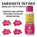 Sabonete Íntimo Com Sensação De Maciez Bebeloo Tutti Frutti!