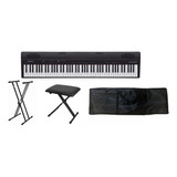 Roland Go 88p Paquete De Piano 88 Teclas Base Funda Y Banco