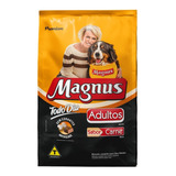 Alimento Magnus Premium Todo Dia Adultos - Sabor Carne 15kg