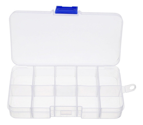 Caja Plástica Organizadora Bisutería 13x7cm / Glowstore