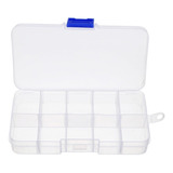 Caja Plástica Organizadora Bisutería 13x7cm / Glowstore