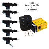 Alarma De Seguridad Viper 3106 + 5 Actuadores Combo