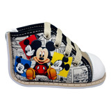 Zapato No Tuerce Tenis Estampado Niño Mickey