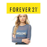 Remera Crop Top Transparente! Importada Forever 21