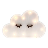 Nube Dormilona Con Luces Led Luminosa Candybar - Velador