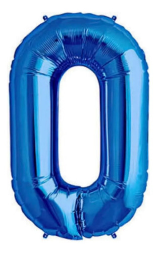 Globo Número Azul 32  Metalicos | MercadoLibre