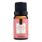 Essência Aromática Limão E Framboesa 10ml Via Aroma