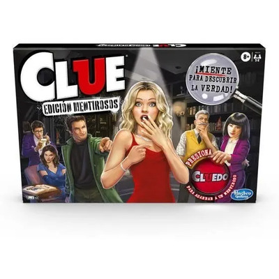 Hasbro Juego De Mesa Clue Edición Mentirosos.  | Envío gratis