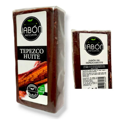3 Jabón Artesanal De Tepezcohuite Natural Vegano 100gr