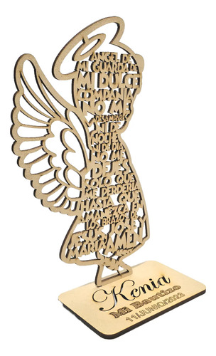 Centros De Mesa De Angelito 20pz De 25x18cm Personalizables