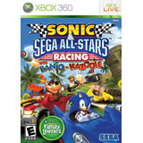 Sonic E Sega Racing Com Banjo-kazooie Xbox 360 Mídia Física