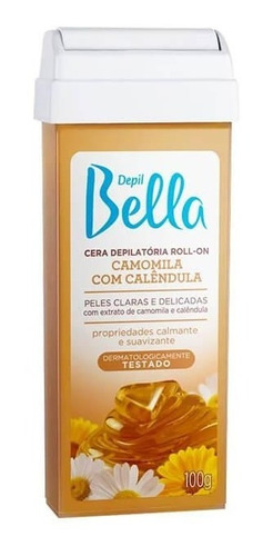 Rolon De Cera Depilatória Depil Bella 100g -kit Com 10 Uni