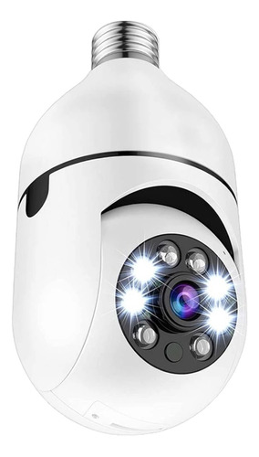 Câmera De Segurança Ip Wifi Espia Giratória Com Bocal E27