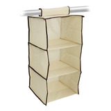 Organizador Para 3 Diviciones Ropa Colgante Armario Closet