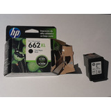 Cartucho Hp 662 Xl Negro Original Usado Para Recargar