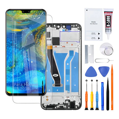 Pantalla Para Huawei Y9 2019 Jkm-lx3 Display Con Marco | Envío gratis