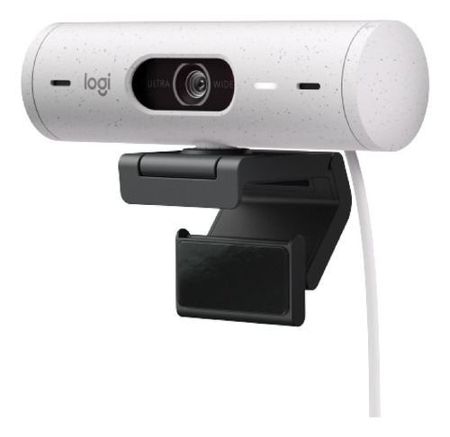 Cámara Web Logitech Hd Brio 500 Full Hd 60fps Color Blanco