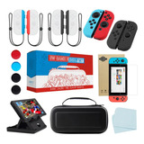 Estuche Accesorios Para Nintendo Switch Kit 12 Piezas