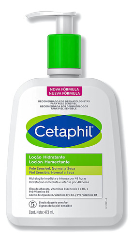 Loção Hidratante Corporal E Facial Cetaphil 473ml