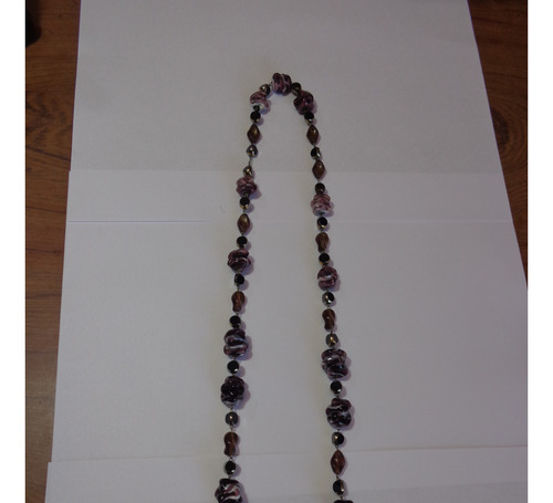 Collar De Murano.largo Total 75 Cm.cm