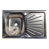 Lavaplatos Sobreponer Simple De 80x50  Inox Derec -198502503