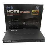 Distribuidor Splitter Hdmi 1x8 Ver.1.4 3d 8 Salidas